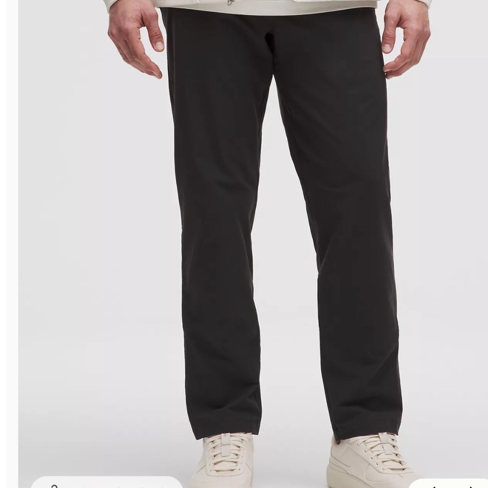Lululemon Commission Pant Classic Mens 30 Black Performance Commuter Trousers